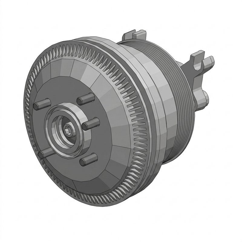 Clutch - Fan, Horton Cat C15 79A9898RMAN - Horton