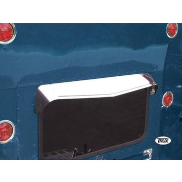 Peterbilt Universal Sleeper Rear Window Visor TP-1407 - Trux Accessories