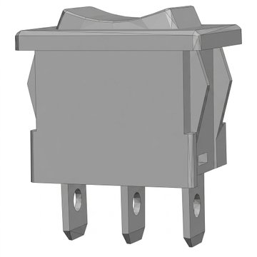 Switch - Rocker 3 Position BA30650 - Paccar