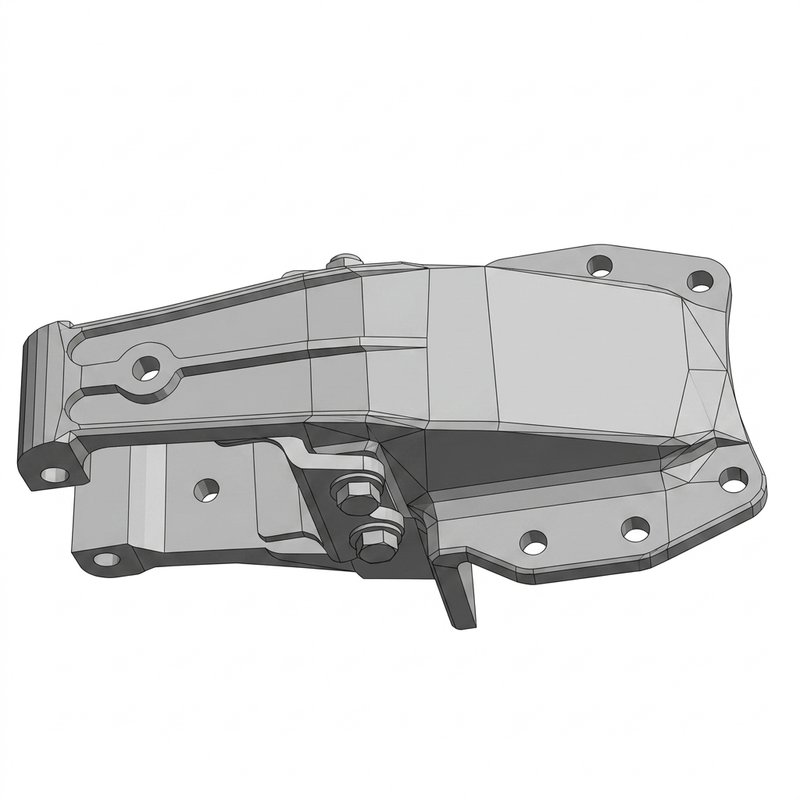 Air Trac Bracket Assembly (46K) C11-6020M02 - Peterbilt