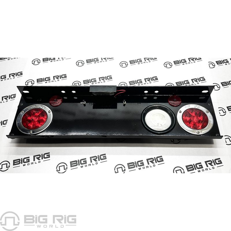 End of Frame Light bar, LED Stop/Turn/Tail W/rings 40874 - Truck Lite
