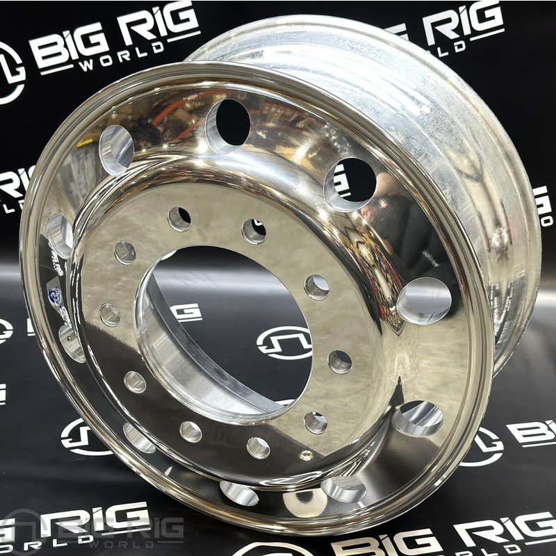 22.5 x 9 Alcoa Aluminum Wheel - Outside Polished 89U641 - Alcoa
