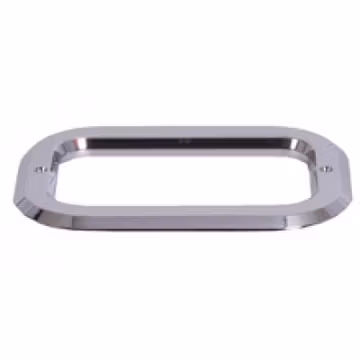 Rectangular Chrome Plastic Grommet Cover M49705 - Maxxima