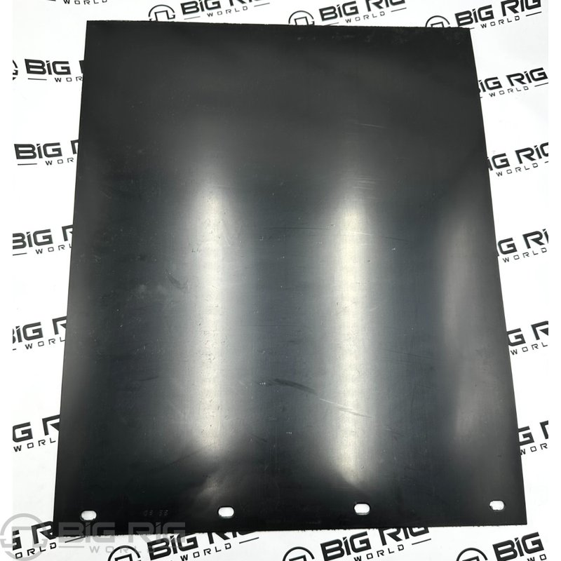 Mud Flap - Black 3/16 24 x 30 Plain Poly 24X30B - Viking