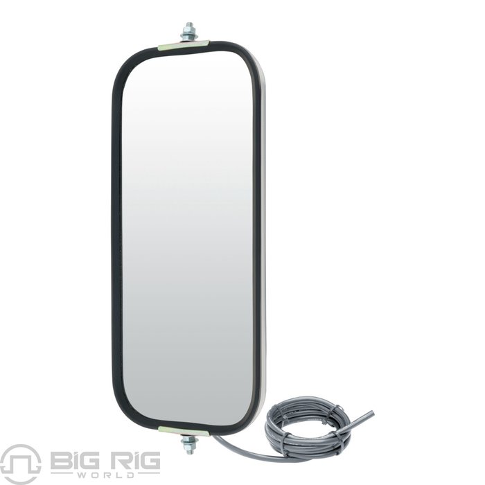 Pyramid-Back Heated West Coast Mirror 610336 - Retrac