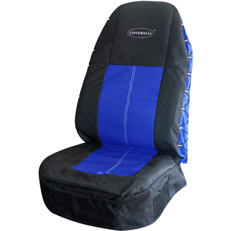 Black & Blue Highback Seat Cover 181704XN1162 - Seats Inc.