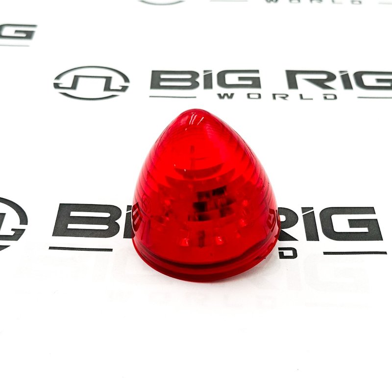 LED Marker Lamp - 2.5 In. - Red Beehive - Round - 13 LED LL146102 - TRP