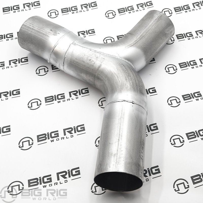 Pipe - Exhaust Y 5 inch Aluminized OD/OD/OD K180-18226 - Kenworth