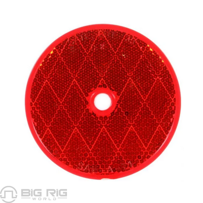 3-inch Center Screw On Reflector 98006R - Truck Lite