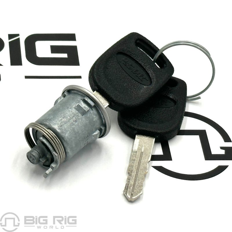 Kit - Lock Cylinder & Key, Cab Door W/Random Code 597281PB - Peterbilt