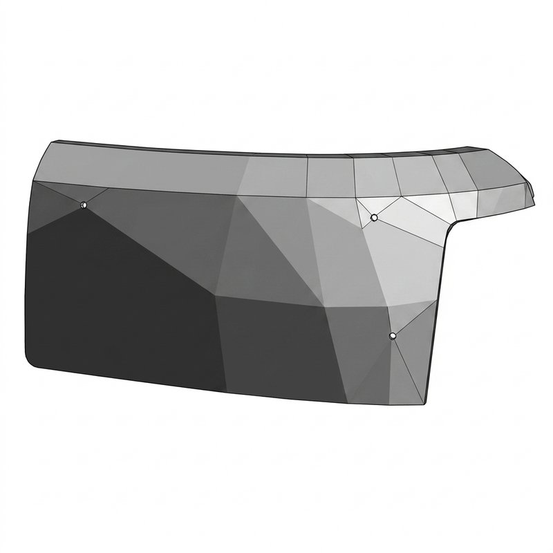 LH Split Fender Assembly 579/567 N35-1123-002 - Peterbilt