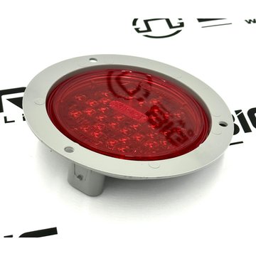 LED Super 44 42 Diode S/T/T Lamp with Gray Flange 44222R - Truck Lite