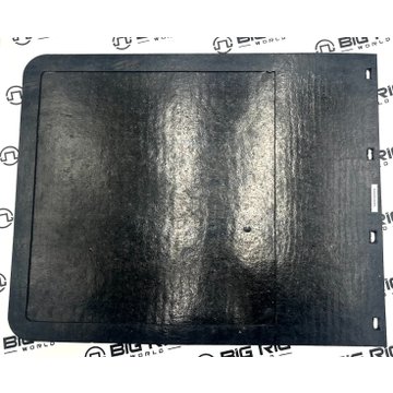 Mud Flap HD Single Header - 24 In X 30 In X 3/8 In  SHHD2430PL - Kanwal