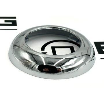 2 In. Chrome Plastic Twist-On Bezel TBEZ-2CH4 - Trux Accessories