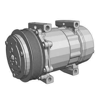 A/C Compressor - Kenworth, Peterbilt LE0121 - TRP