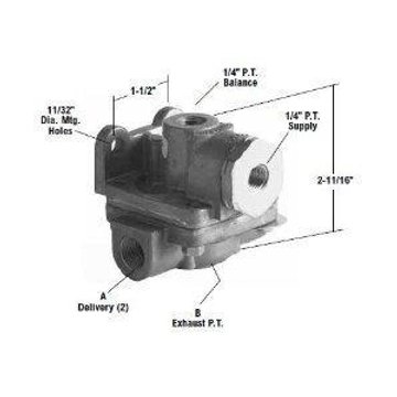 QR-1C Quick Release Valve 289182 - Bendix