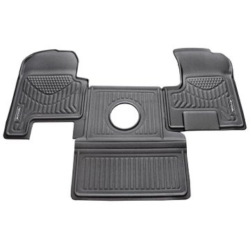 Floor Mat - Freightliner FLD Classic XL - 3 Piece Set - Manual Transmission 59015 - Redline Floormats