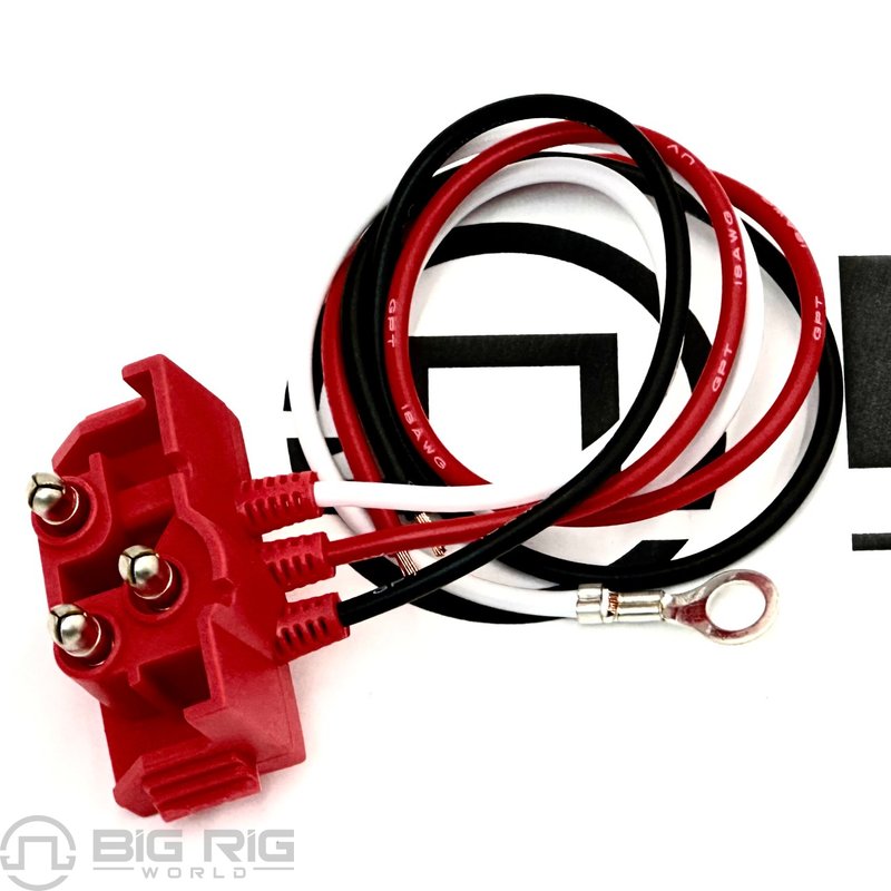 3-Pin Right Angle STT Plug 10 In. Leads M50900 - Maxxima
