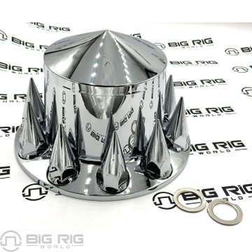 Pointed Rear Hub Cap w/33mm Pointed Nut Covers THUB-RP33P - Trux Accessories