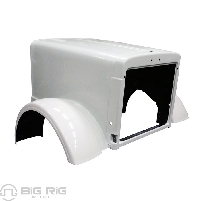 Peterbilt 379 Extended Hood 127 In. BBC With Replaceable Fenders JP-P04 - Jones Performance