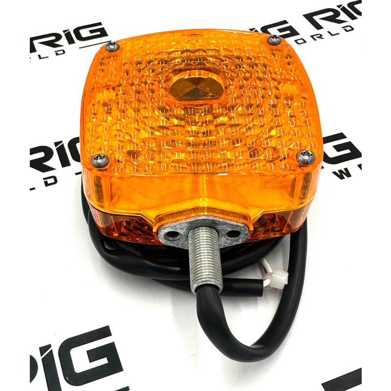Front Turn Signal Lamp Assembly, Square K256-431-3 - Kenworth