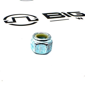Self Locking Nylon Hexagonal Nut 3/8-24NF x 0.453T HWC04894 - M&M Fastener
