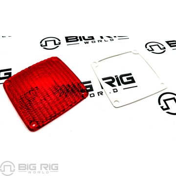 Red Lens And Gasket For 4842 9079 - Truck Lite