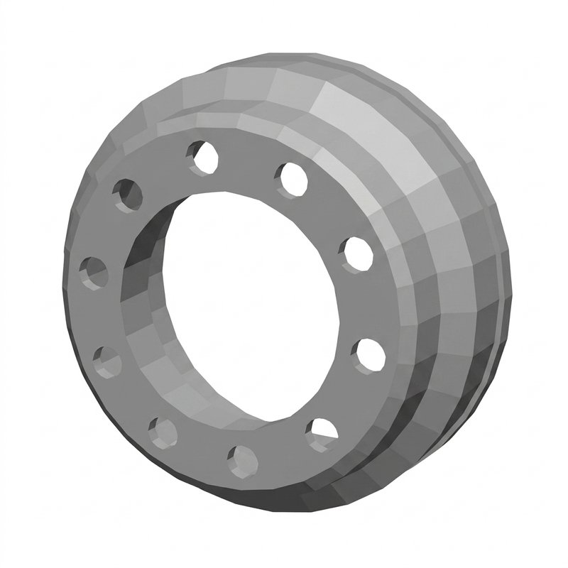 Brake Drum - 16.5 x 5 - 8.78 Hub Pilot DB1655B - TRP