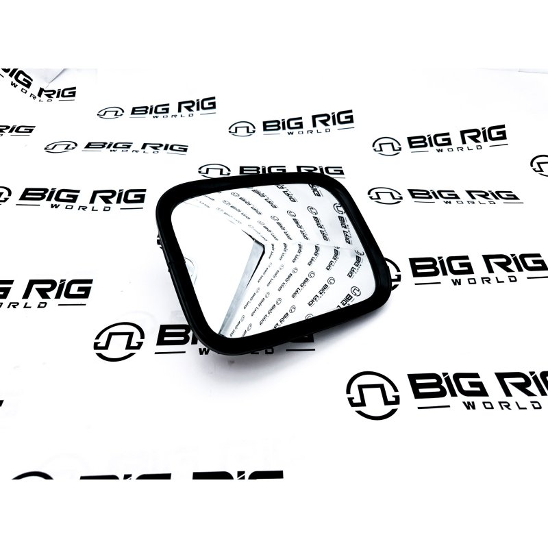 Rectangular Convex Mirror, Stainless Steel 6 x 8 inches 10681 - Cham-cal Engineering