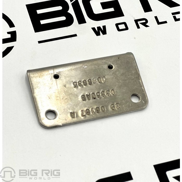 Hinge Plate, Aluminum 29-06187 - Peterbilt
