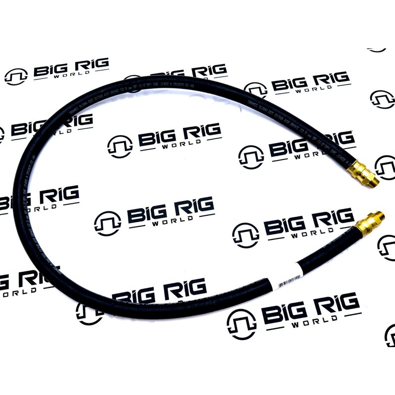 1/2-inch Air Brake Hose Assembly 56-nch with 3/8-inch Swivel Fittings 454056 - Tramec Sloan