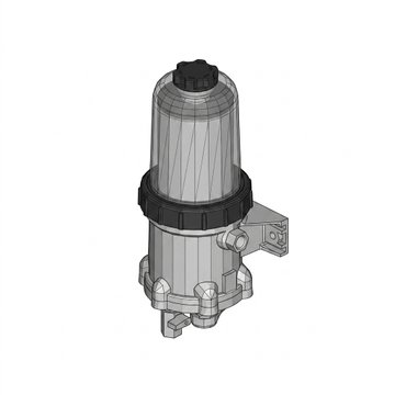 Fuel Water Separator - Davco 382, Fluid Heated, 120 Volt 03-40571-002 - Freightliner