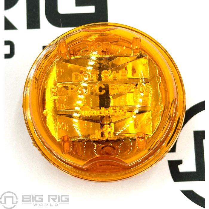 LED 30 Series High Profile Lamp, 8 Diode, Fit-N-Forget Clearance/Marker, 12v, Yel 30375Y - Truck Lite