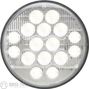 High/Low Beam LED Headlight, 12-24V HLL90HLBP - Optronics