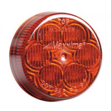 Clearance Marker Light 2 In. Round, Red M34260R - Maxxima