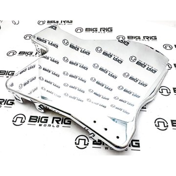 Cover - DPF/SCR End Plate Polished M22-6223-002P - Peterbilt