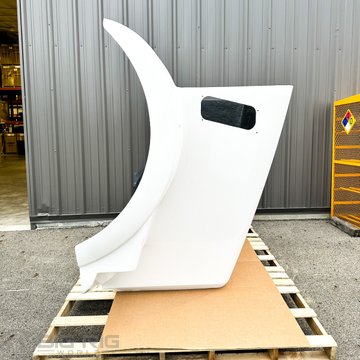 Kenworth T800 Short Metton Replacement Hood 2007 and Newer JP-K32 - Jones Performance