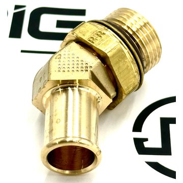 Fitting 45 Degree 3/4 Inch Hose Bead V38-1090 - Paccar