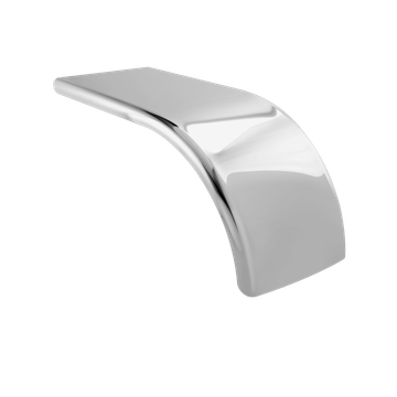 430 Stainless Steel Half Tandem Fender - 68 In. Midgrade BA500HT - Hogebuilt