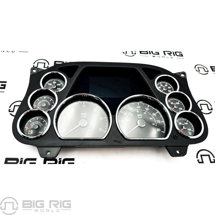 Cluster - 2.1MCAB Instrument - Black Bezel Q43-6080-1-2-031C - Peterbilt