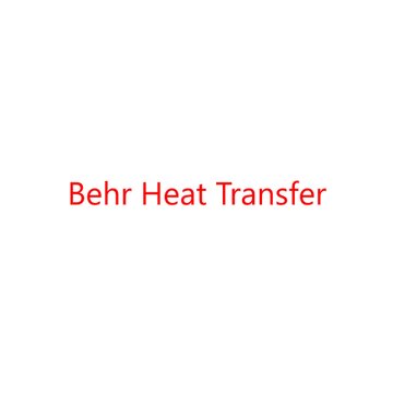 Top Tank  ASSY A6923 - Behr Heat Transfer