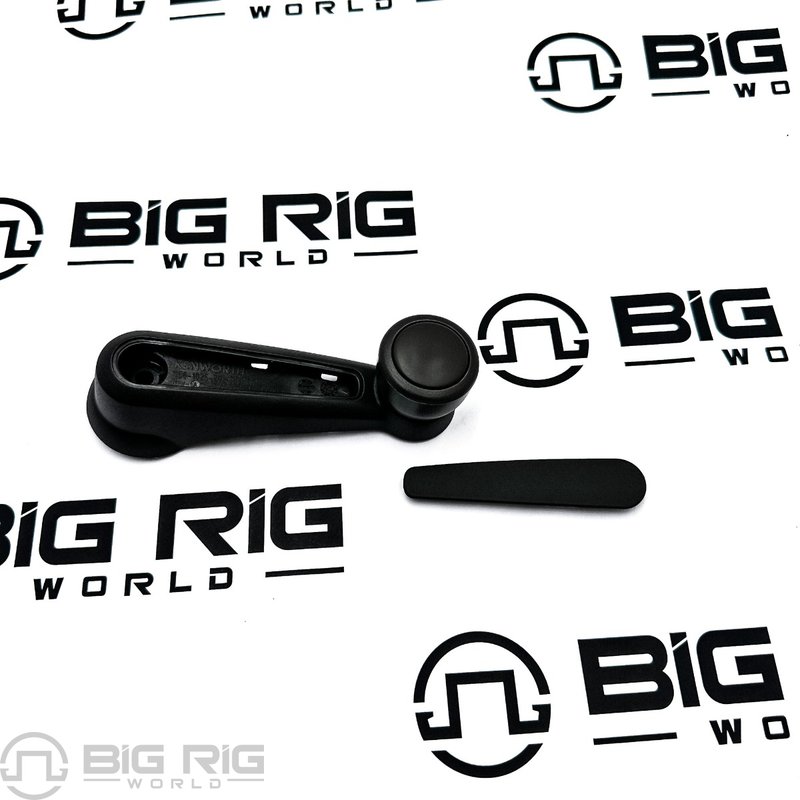 Crank Window Handle in Charcoal Gray S56-1025-891 - Kenworth