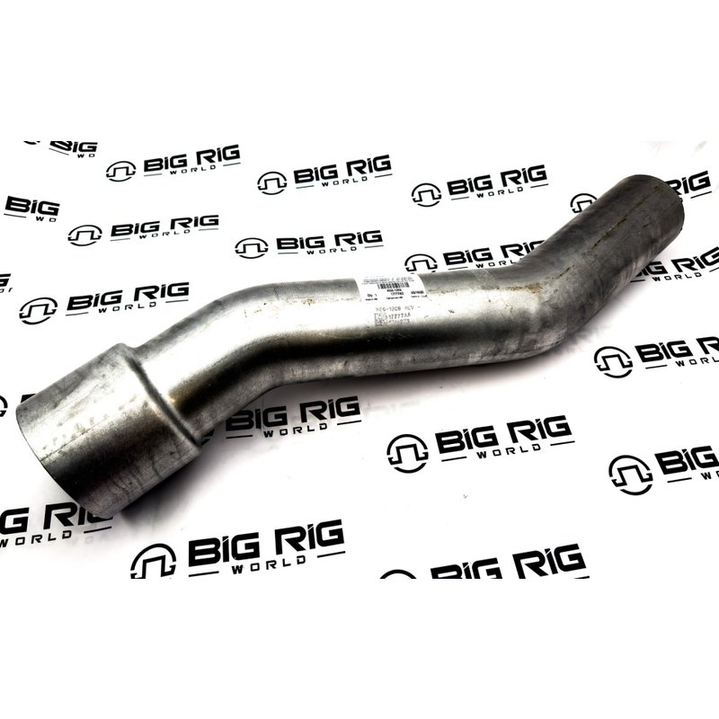 Multi-Bend Exhaust Pipe Aluminized Steel 5in-4in OD/OD M66-1208 - Paccar