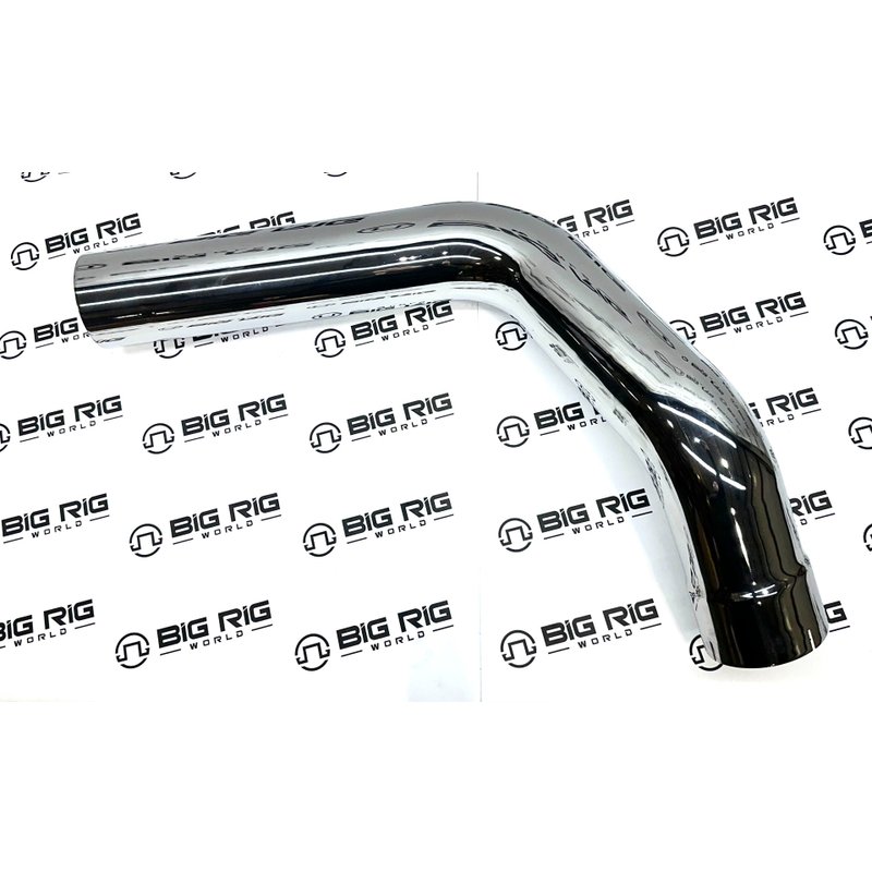 Exhaust Pipe 5 In. 2-Bend ID/OD, CHR Right KW-1271RC - Grand Rock