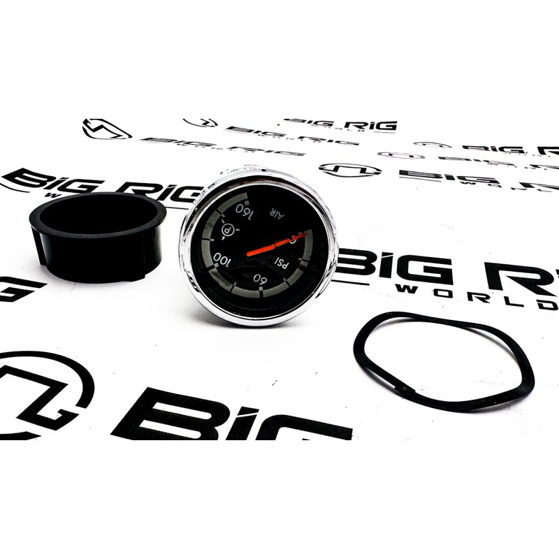Gauge - Air Pressure, Primary, Icu4, Bright, Standard A22-59217-301 - Freightliner