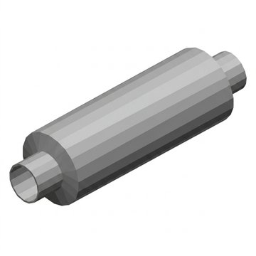 Muffler 10 inch EMM10531TRP - TRP