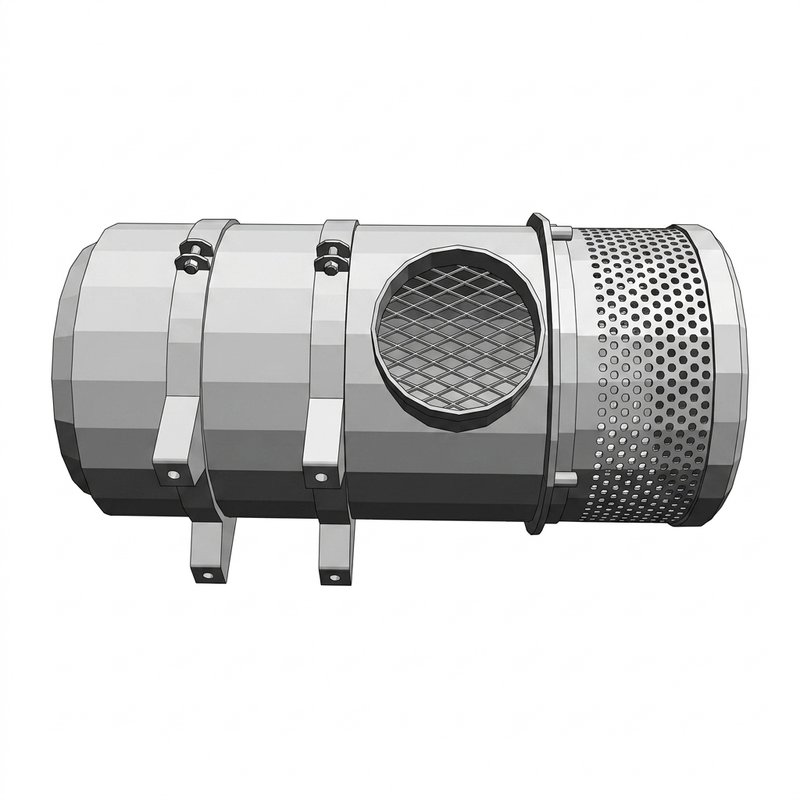 Air Cleaner Assembly-15 In. Stainless Steel - Preferred Fit A150164 - Kenworth
