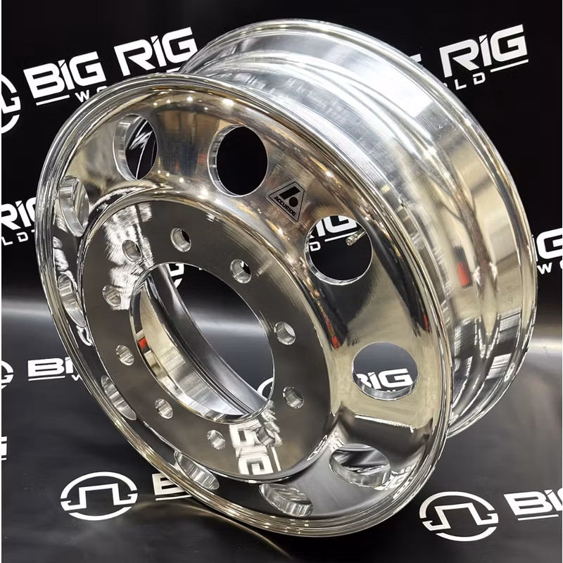 Accu-Lite 24.5 x 8.25 Tubeless Aluminum Wheel - Hub-Piloted 42362XP - Accuride