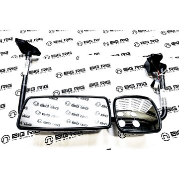 Mirror Assembly - Rearview, Outer, Bright, Heated, Remote A22-74243-048 - Freightliner