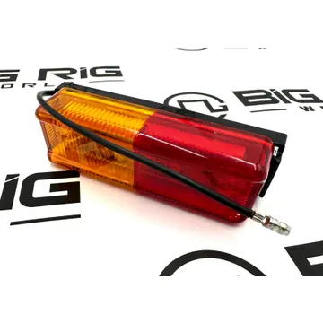 Dual Red/Yellow Fender Light W/Bracket & Plug MCL67ARBP - Optronics